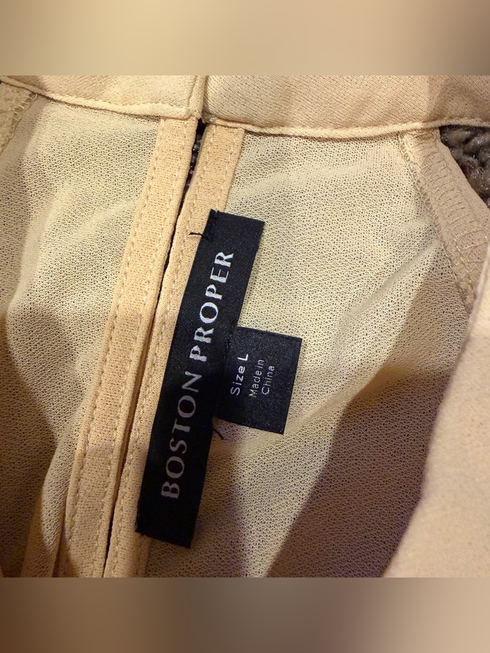 Boston Proper Ruffle Halter Tank - Picture 2 of 3
